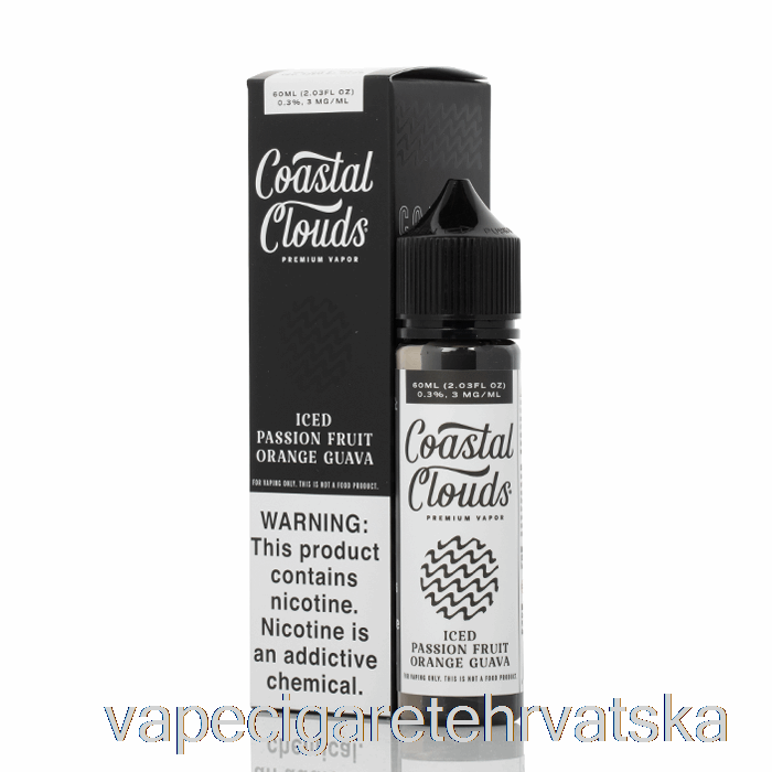 Vape Cigarete Ledeno Marakuje Naranča Guava - Obalni Oblaci Co. - 60 Ml 6 Mg
